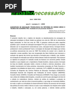 Concepção de Educação Tecnológica Na Reforma Do Ensino Médio e Fhc