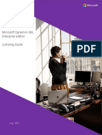 Dynamics 365 Enterprise Edition Licensing Guide