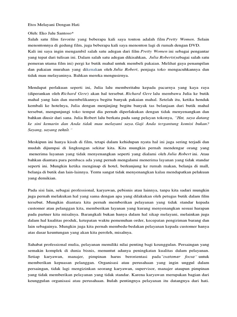 Etos Melayani Dengan Hatidocx