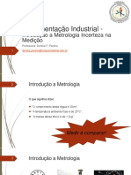 6 - Instrumentação Industrial - Introdução a Metrologia e Incerteza Na Medição