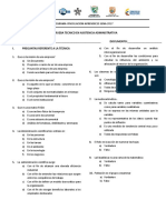 Prueba Tecnico Asistencia Administrativa