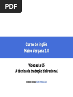 M03V05 - A técnica da tradução bidirecional - SLIDES PDF