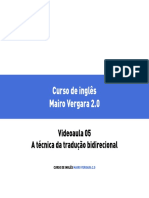 M03V05 - A técnica da tradução bidirecional - SLIDES PDF
