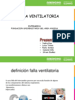 Fallla Ventilatoria