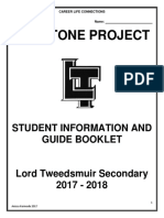 Booklet Capstone Project Student Guide and Information Booklet CLC 11