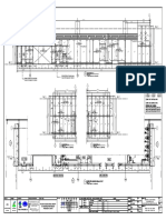 Internal Glass Works Glass Walls 3F Elevation Plan and Section