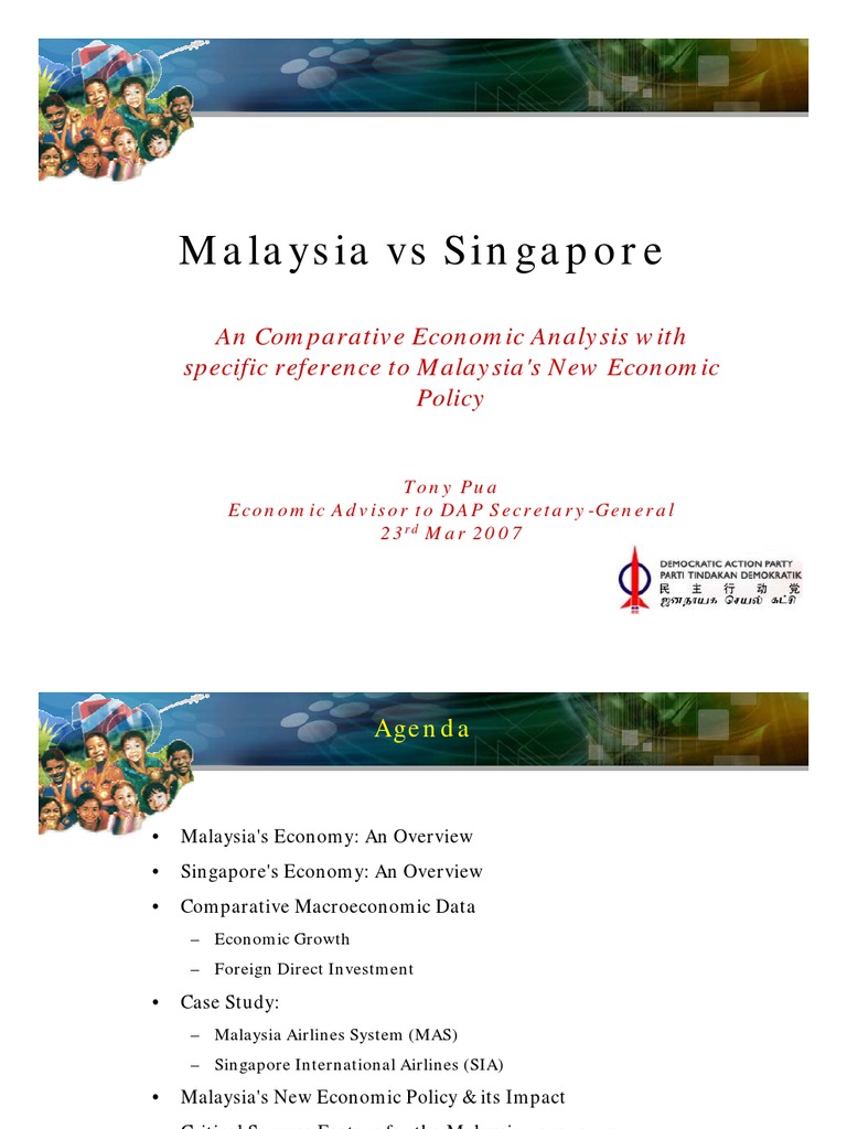 Economic Comparison: Malaysia vs Singapore | PDF | Malaysia | Singapore