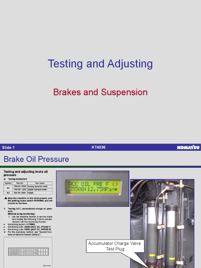 Brake and Suspension Testing Guide | PDF | Brake | Suspension (Vehicle)