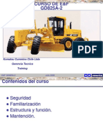 Curso Motoniveladora Gd825a 2 Komatsu PDF