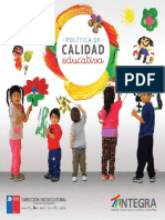 Politica Calidad Educativa