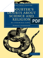 Robert Anderson A Doubters Doubts About Science and Religion by A Criminal Lawyer Cambridge Library Collection - Religion PDF