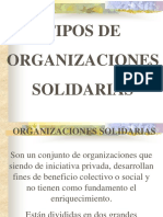 Tipos de Organizaciones