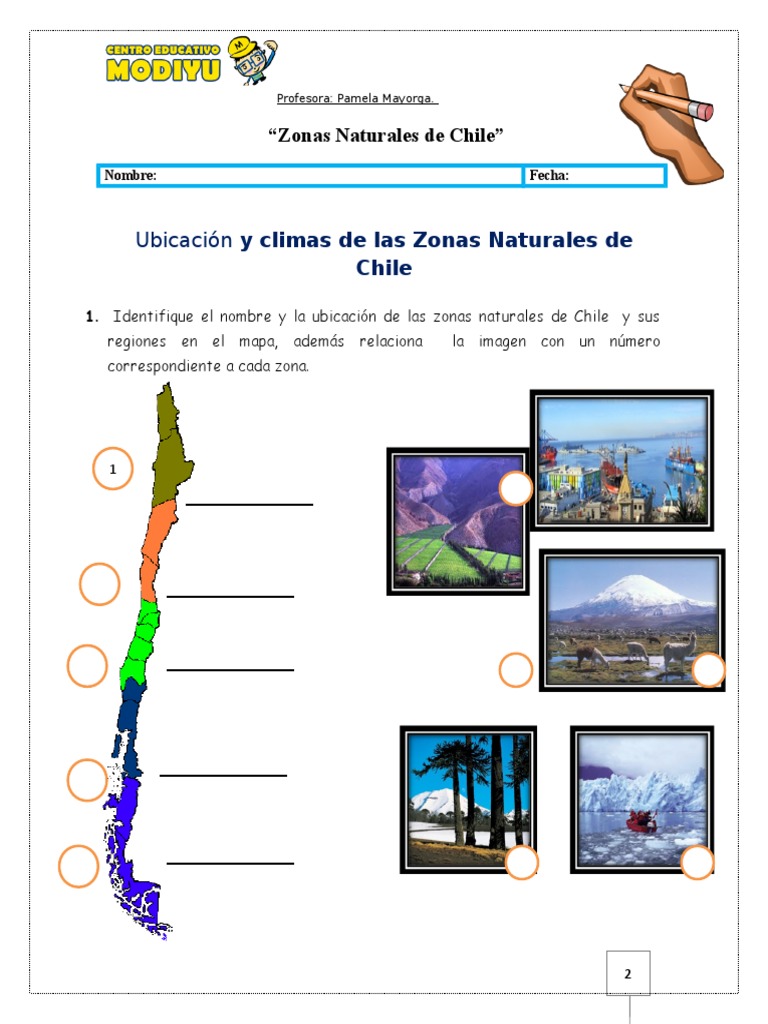 Guía de Zonas Naturales | Descargar gratis PDF | Chile | Clima templado