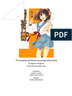 Suzumiya Haruhi Volume 10 - The Surprise of Suzumiya Haruhi (First Part)
