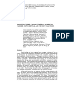 Dordrecht, NL, Pp. 239-255 (2001) : Nanostructured Carbon Coatings On Silicon Carbide: Experimental and Theoretical Study