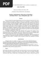 Aprendendo a Ser Trabalhador Paul Willis Prefácio Introdução Etnografia