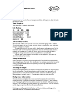 Say Cheese!: Purpose Time Required Lab Ratings