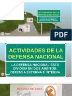 Actividades de La d.n