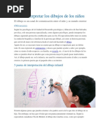 Cómo Interpretar Los Dibujos de Los Niños