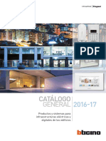 Catalogo General BTICINO 2016-2017