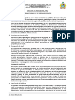 Situacion de La Salud en El Perú