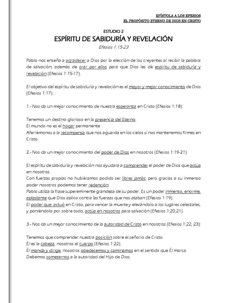 Efesios Estudio 2