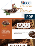 Poduccion de Chocolate