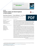 Platform Switch and Dental Implants PDF