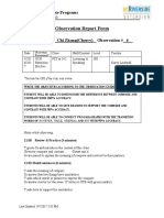 Observation Report Form6