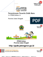 Penerimaan Peserta Didik Baru: PPDB Online Provinsi Jawa Tengah