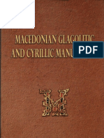 Macedonian Glagolitic and Cyrillic Manuscripts