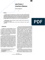 Comprensión Clinica y Perturbacióna Estrategica Gradual PDF