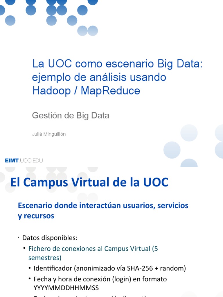 Ejemplo UOC MapReduce-1 | PDF | Big Data | Ingeniería Informática