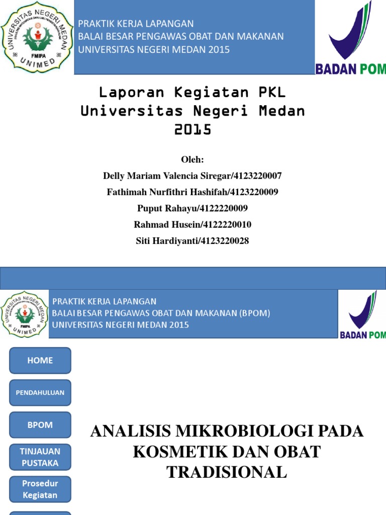 Ppt Laporan Pkl 2015