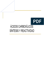 Ac Carboxilicos - Sint y React