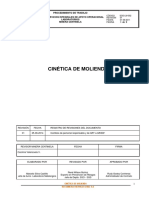 Procedimiento LM CEN Cinética Molienda Nov 2015