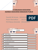 Analisis Kebijakan Kesehatan