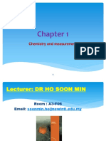 Chapter 1 - Chemistry and Measurement