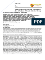 Trivedi Effect - Evaluation of the Physicochemical, Spectral, Thermal and Behavioral Properties of Sodium Selenate After the Energy of Consciousness Healing Treatment