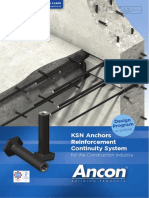 KSN Anchors Reinforcement Continuity System