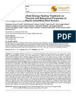 Trivedi Effect - Influence of the Biofield Energy Healing Treatment on Physicochemical, Thermal and Behavioral Properties of Ashwagandha (Withania somnifera) Root Extract