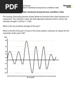 Module 42 Example Randomly Varying Stresses and Miner S Rule