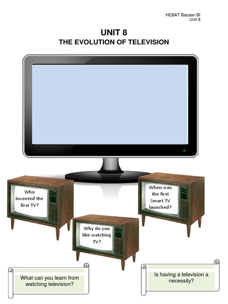 H Unit 8 Evolution Of Television Pdf Pdf Television Cable