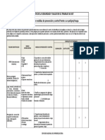 Matriz de Jerarquización Con Medidas de Prevención y Control Frente A Un Peligro/riesgo.