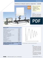 LEP1520 - 00 Interference of Ultrasonic Waves by A Lloyd Mirror PDF