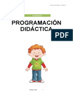 Programación Didáctica 4 Años