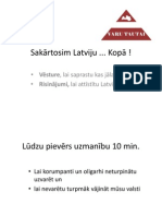 Sakartosim Latviju