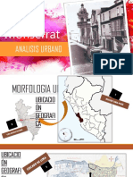 Diseño Urbano Monserrate 