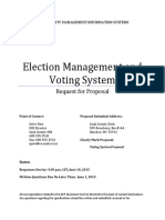 Sauk County FINAL Voting Equipment RFP