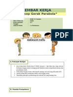 Lembar Kerja Gerak Parabola